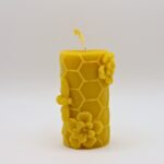 stumpfkerze biene 3